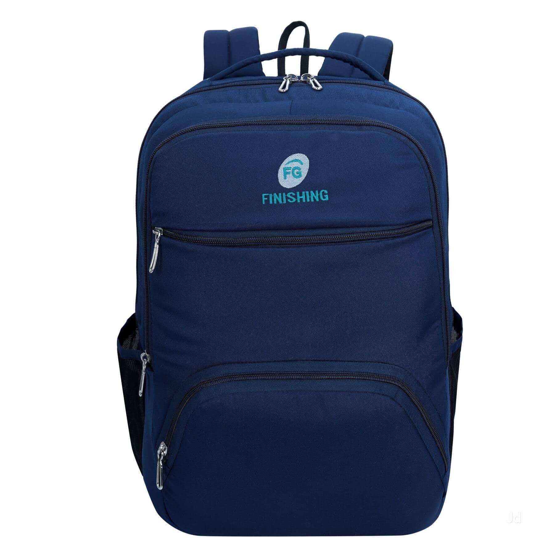 Fininshing Backpack Bag For Men Navy Blue in Mumbai at ₹ 500