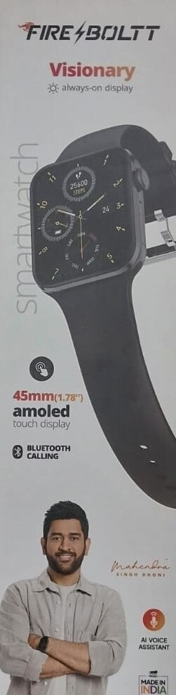 FIRE BOLT SMART WATCH VISIONARY BSW046 BLACK in Kolkata at best