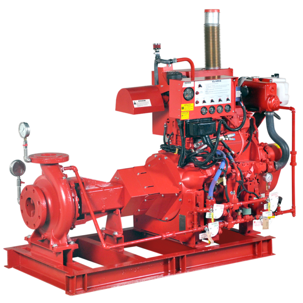 FPX-500 Industrial Three Phase Diesel Fire Pump, 20 HP, 5000 Watts