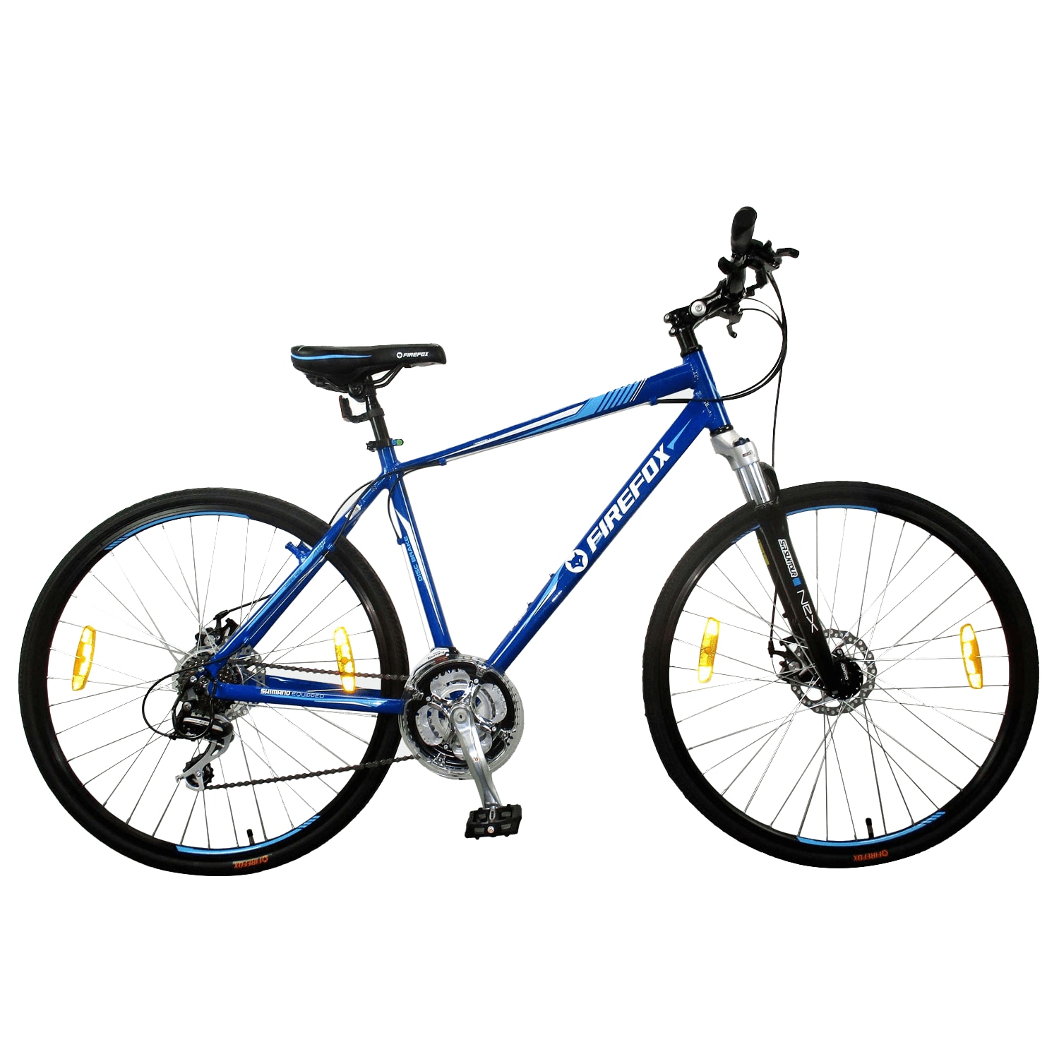 FIREFOX Road Runner Pro D Plus 48 cm Hybrid City Bicycle (Blue) in