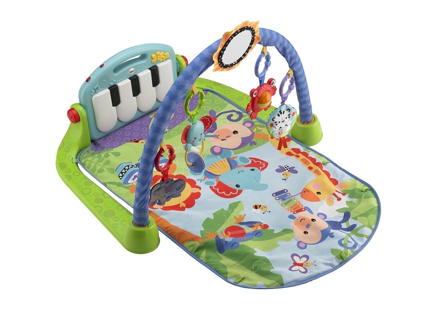 fisher price kick and play gym