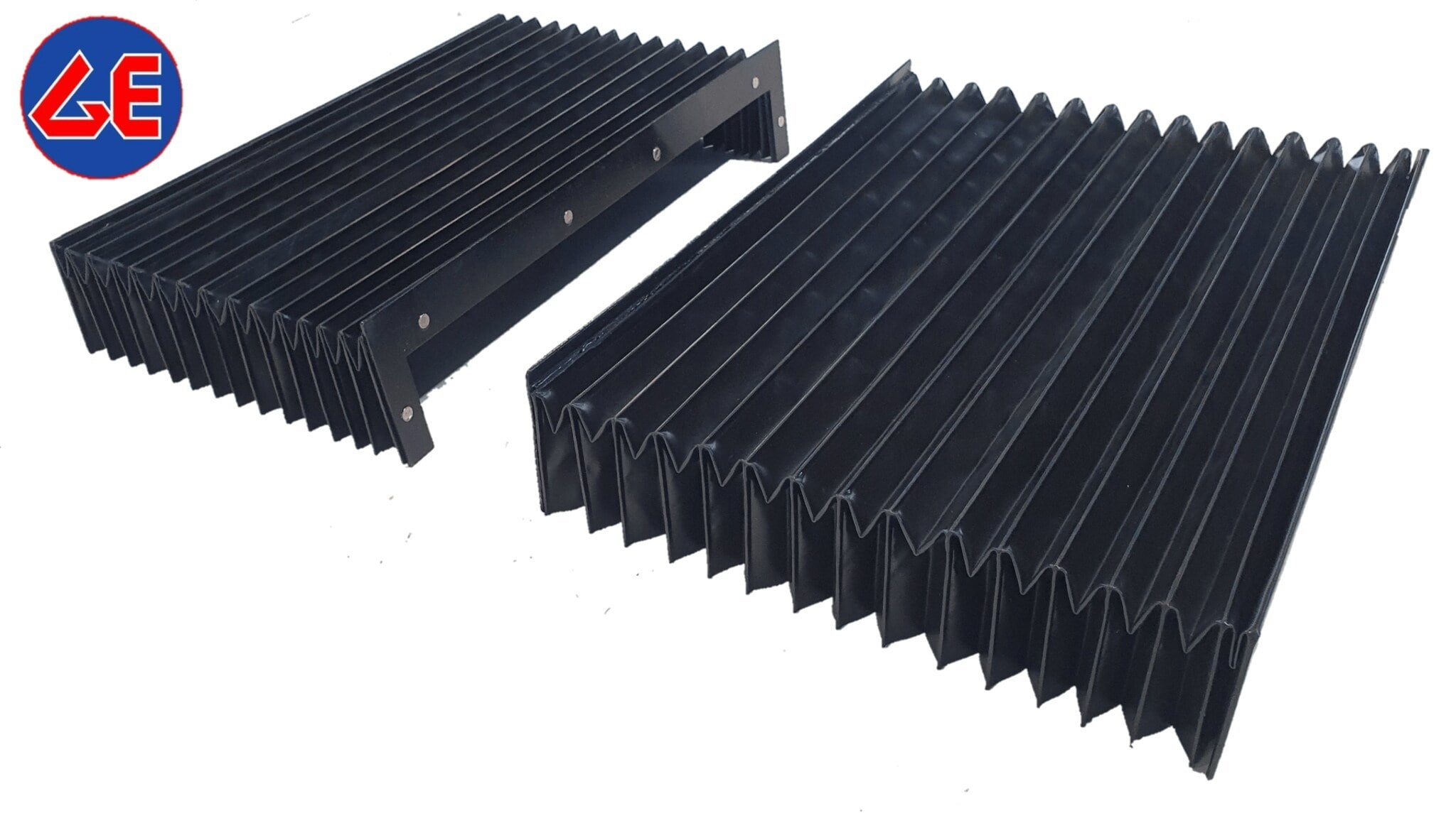 Retractable Accordion Dust Cover For Machine Tools – Rubber Protective Bellows For Milling Machines & Lathes, Oil & Metal Chip Resistant (400x600mm)