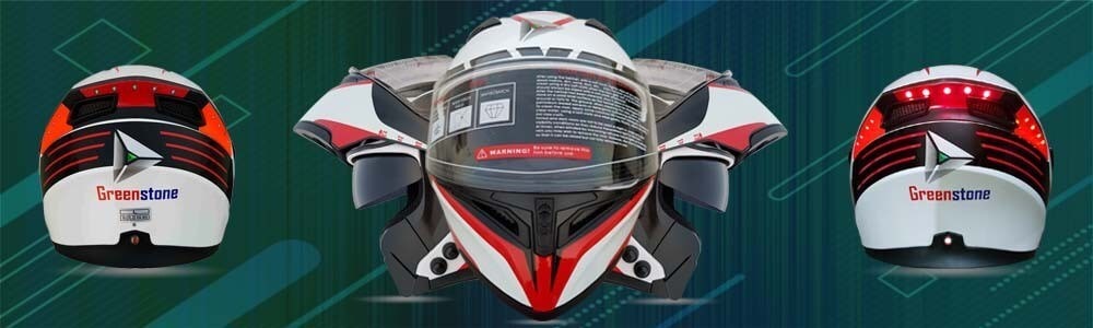 Flip Up Helmet in Lucknow at ₹ 13,000 ₹ 16,000 Pc by Green