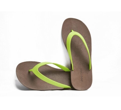Flippy Brown Sole Lime Strap Sleeper in Hyderabad at ₹ 799 Pr