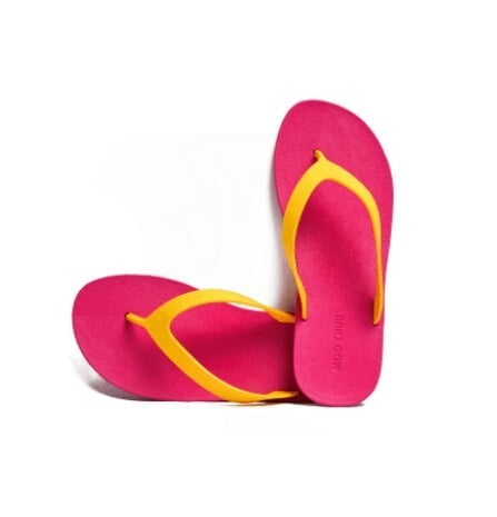 Flippy Pink Sole Yellow Strap Sleeper in Hyderabad at ₹ 799 Pr