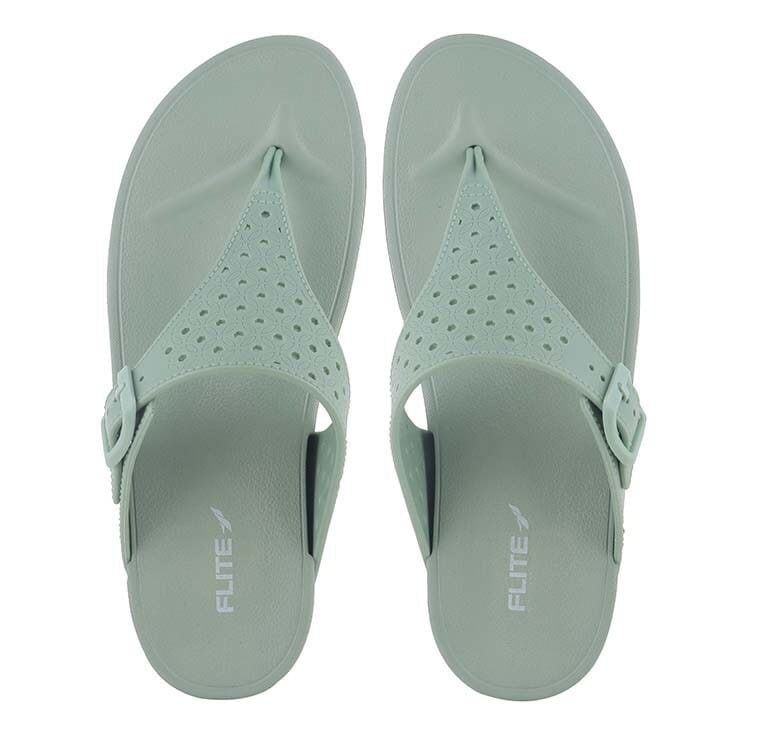 Flite Sage Green Slippers for Women in Delhi at ₹ 200 ₹ 600
