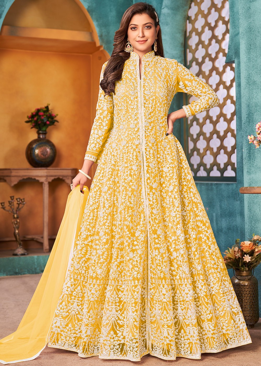 cotton anarkali dress with price Buy Green Printed Cotton Anarkali Suit With Dupatta Online in United States at $52.00