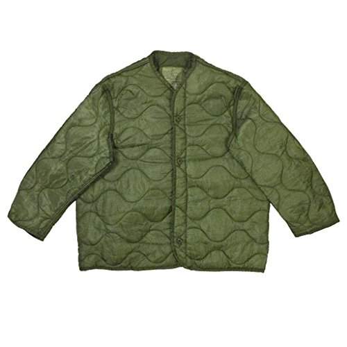 Buy Foliage Green Quilted M 65 Field Jacket Liner U S Army Cold Weather Coat Insert Features Price Reviews Online In India Justdial