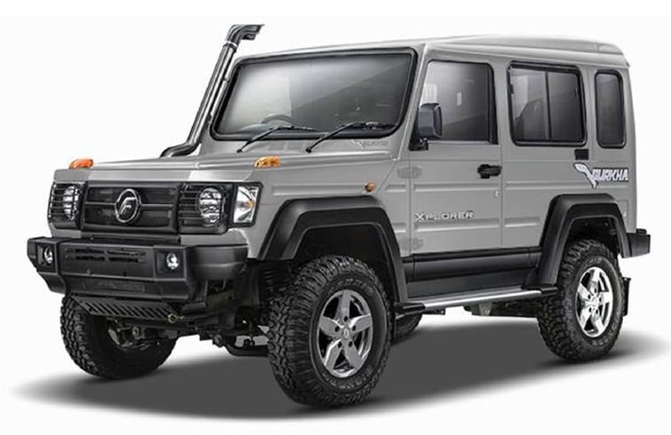 Buy Force Gurkha Xplorer 5 Door Diesel Moondust Silver Features Price Reviews Online In India Justdial