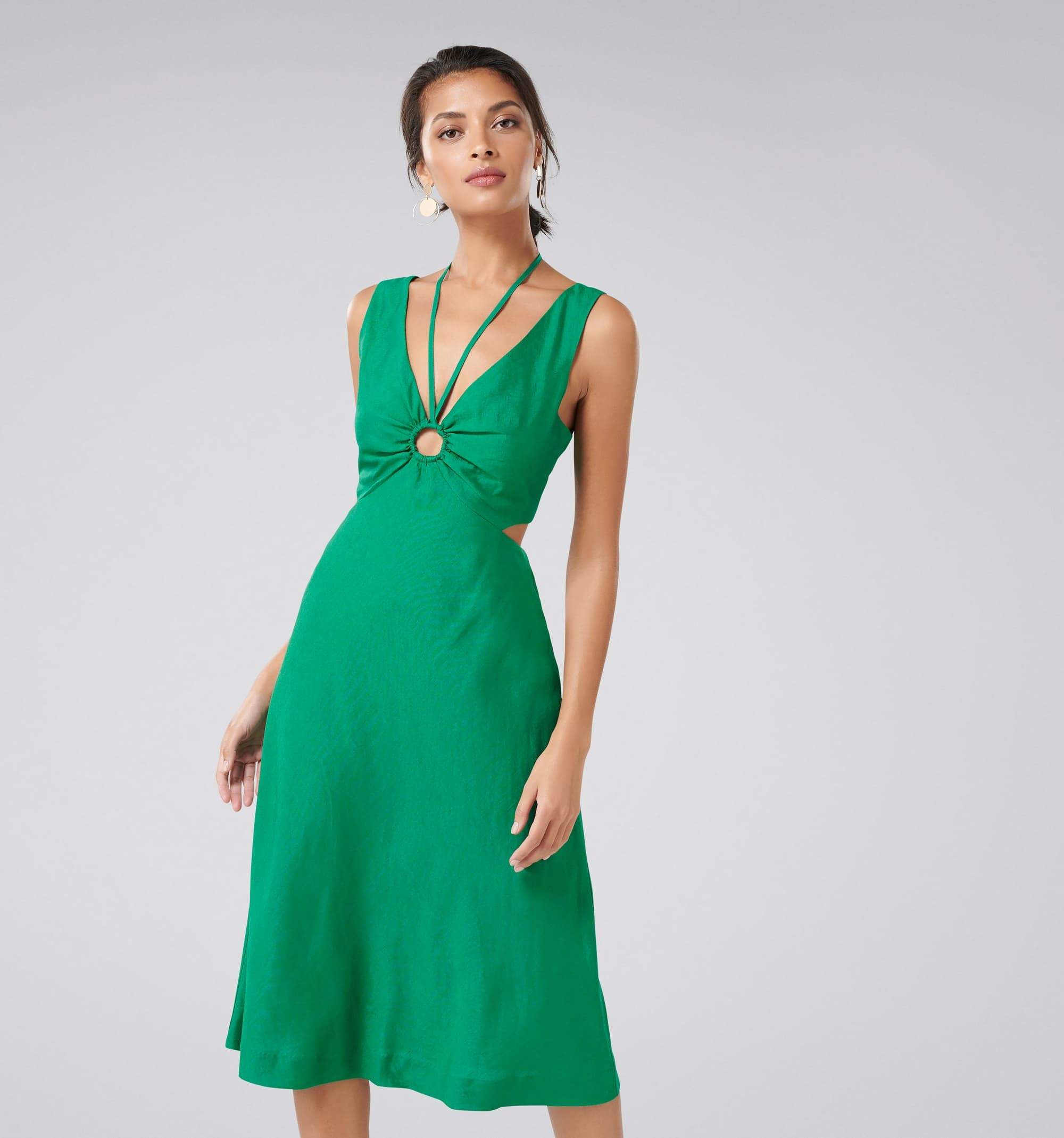 Midi Dress DRZ10234 (Juniper 
