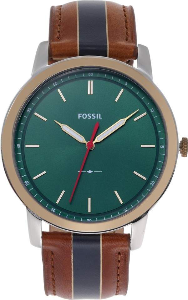 Fossil FS5550 The Minimalist 3H Analog Leather Watch For Men in