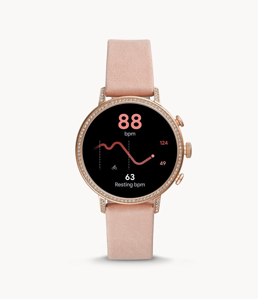 Fossil Gen Smartwatch Venture HR Blush Leather in Mumbai at