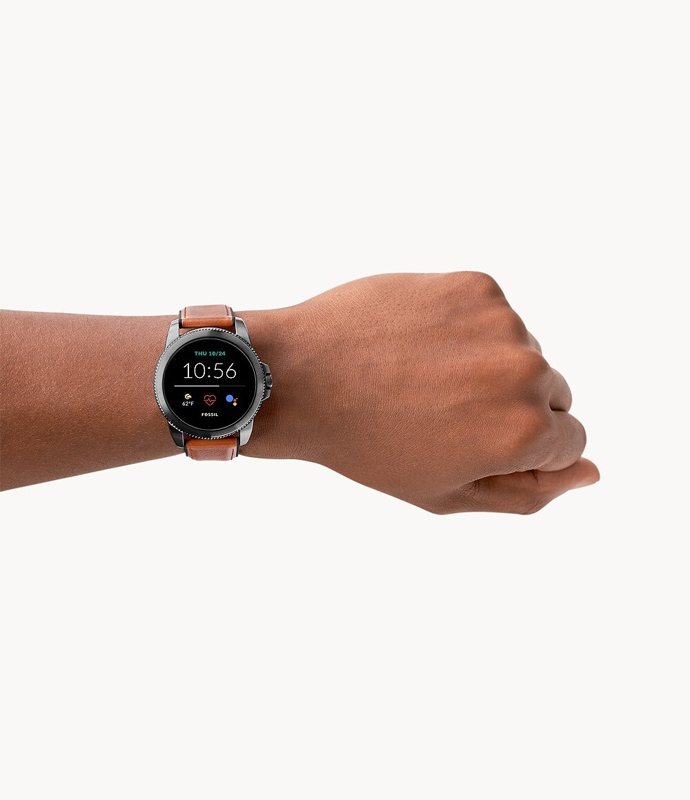 Fossil Gen 5E Smartwatch (Brown Leather) in Mumbai at ₹ 17,755