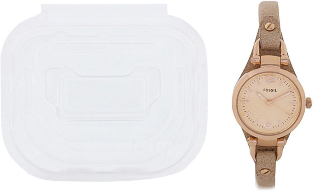 Fossil Georgia Mini Sand Leather Women Watch [ES3262P] in Delhi at