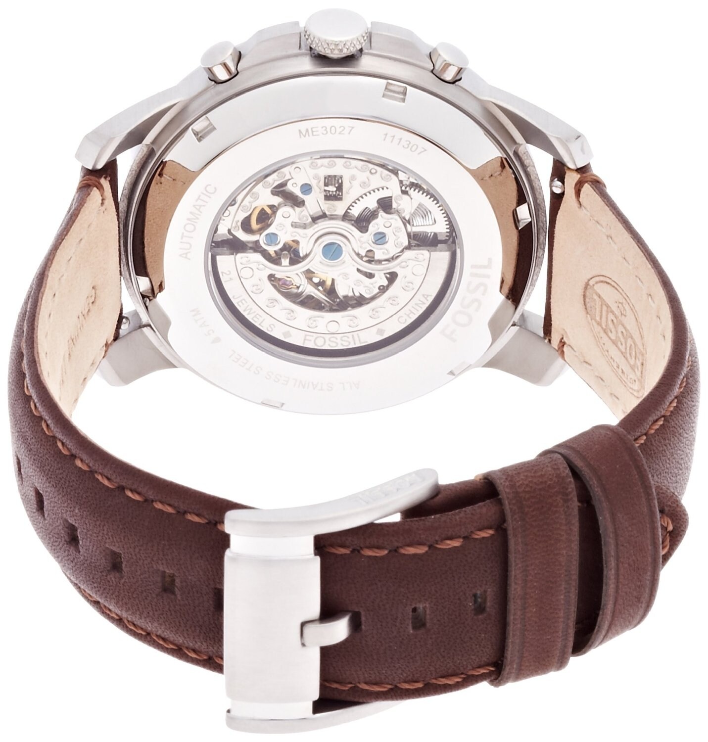 Fossil Grant Automatic Brown Leather Men Watch [ME3027P] in Delhi