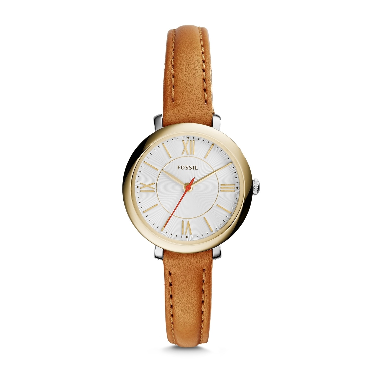 Fossil Jacqueline Mini Tan Leather Women Watch [ES3801P] in Nanded
