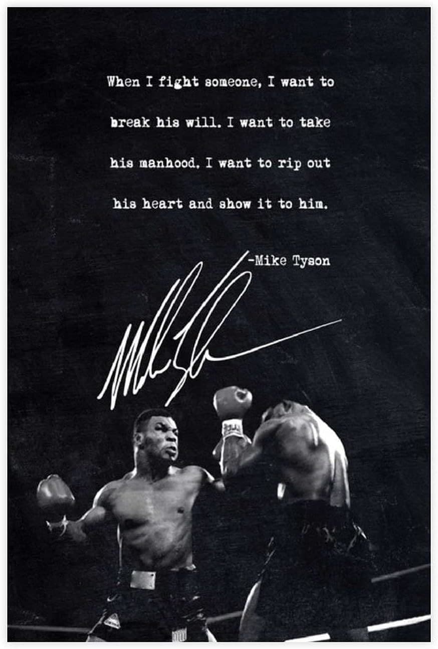 Framed Mike Tyson Poster in Davangere at best price by Chandan