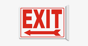 Free Exit Sign Board in Chennai at ₹ 450 by Hunter Media