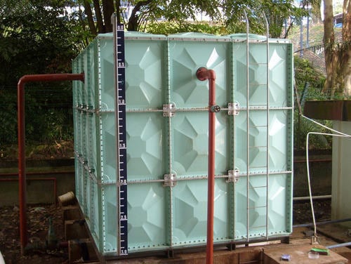 5000 Gallon Fiberglass Reinforced Plastic (FRP) Panel Storage Tank