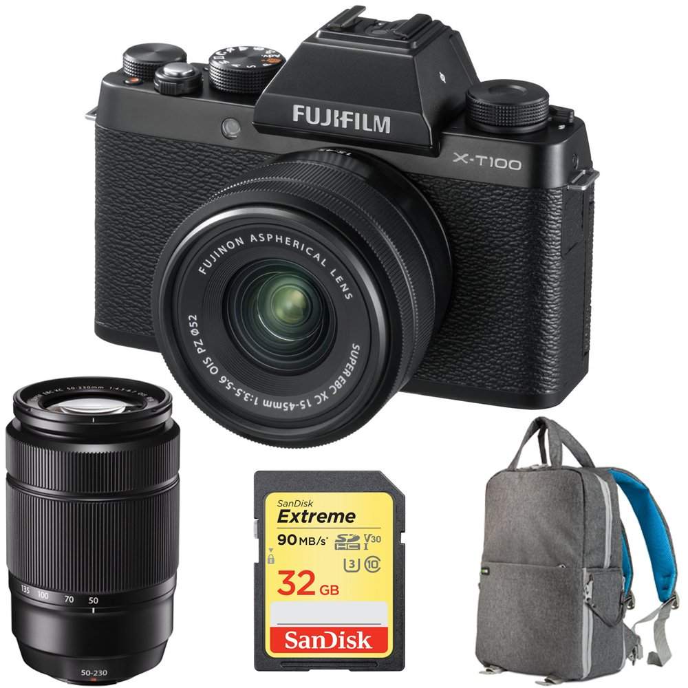 Fuji Xt100 Kit Zoom Lens For Fujifilm Xt100 FUJIFILM X-T100