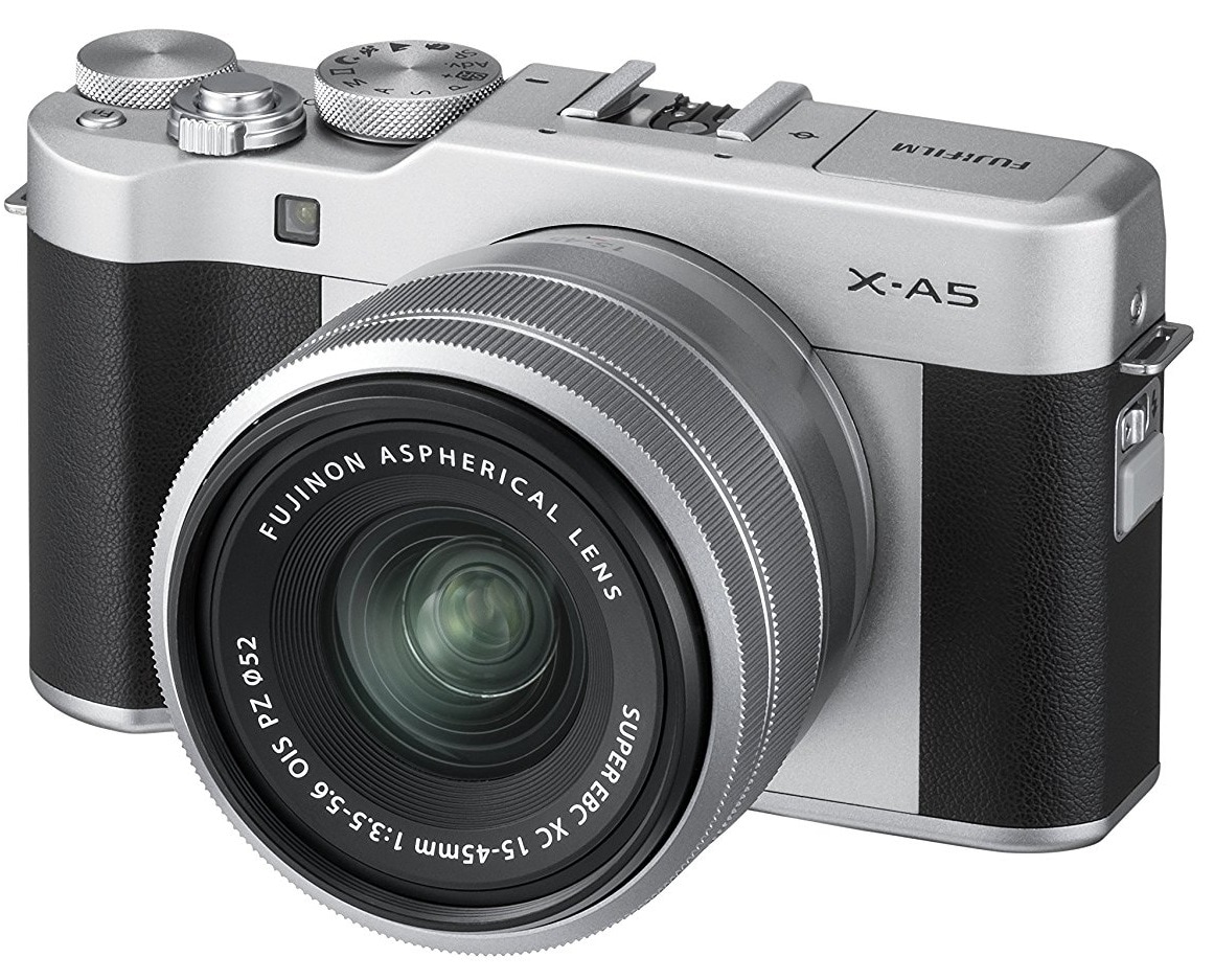 FUJIFILM X-A5 Mirrorless Cameras XC15-45mm f3.5-5.6 OIS PZ Lens 