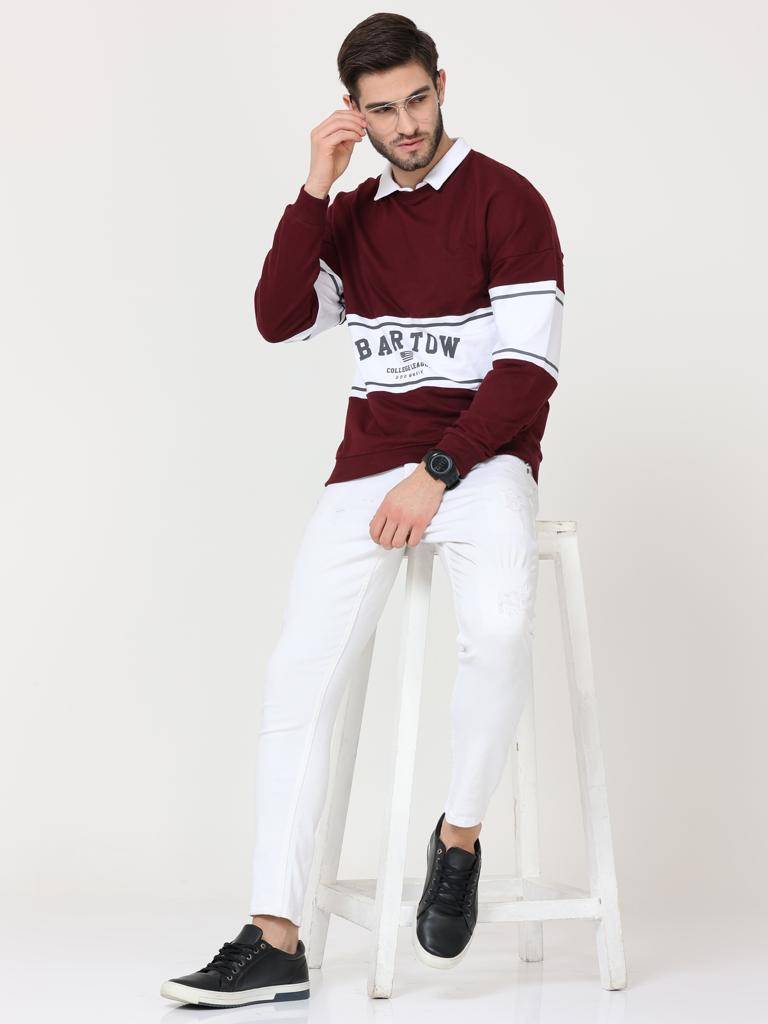 FULL SLEEVE COLLAR T-SHIRTS for Stylish Casual Wear in Kannur at