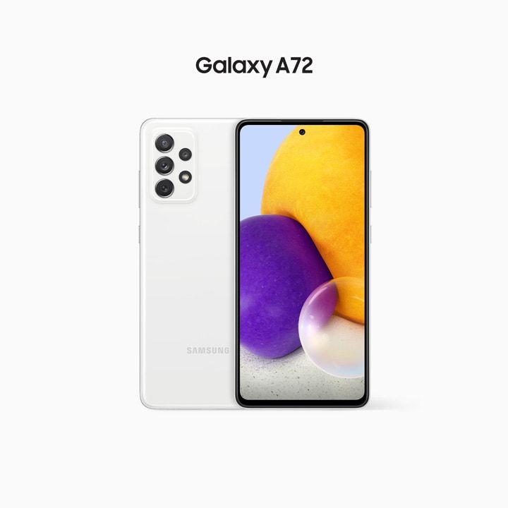 SAMSUNG Galaxy A72 (RAM 8GB, 256GB, White) in Delhi at ₹ 42,239