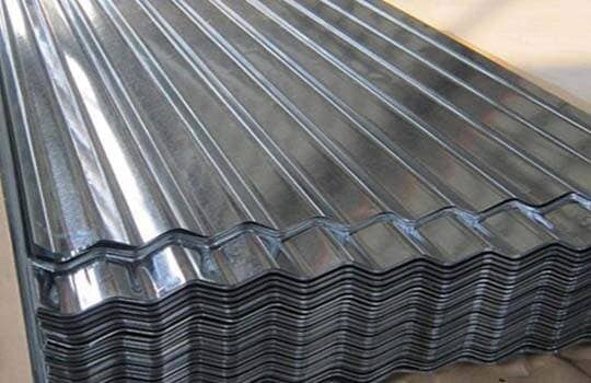 Galvanized Corrugated Sheet 48 size, SS304 material
