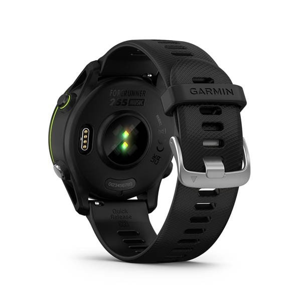 GARMIN Forerunner 255 Music Smart Watch (010-02641-48, Black) in - Main Image