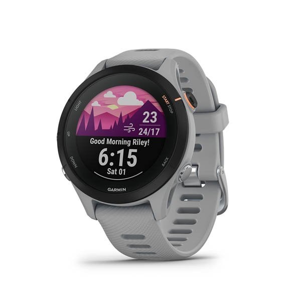GARMIN Forerunner 255S Smart Watch (010-02641-63, Powder Gray) in
