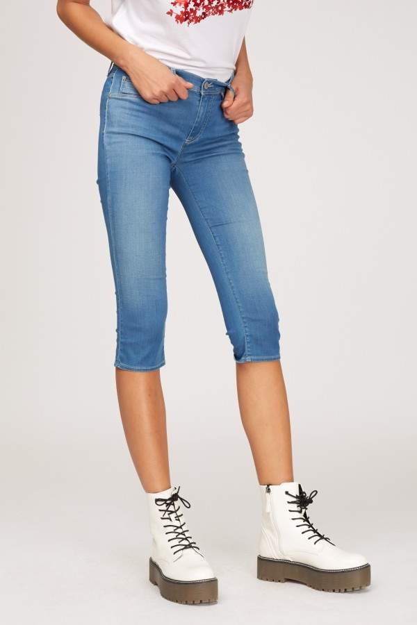 GAS Sumatra 3/4 Wd24 Women's Skinny Stretch Jeans in Navi-Mumbai