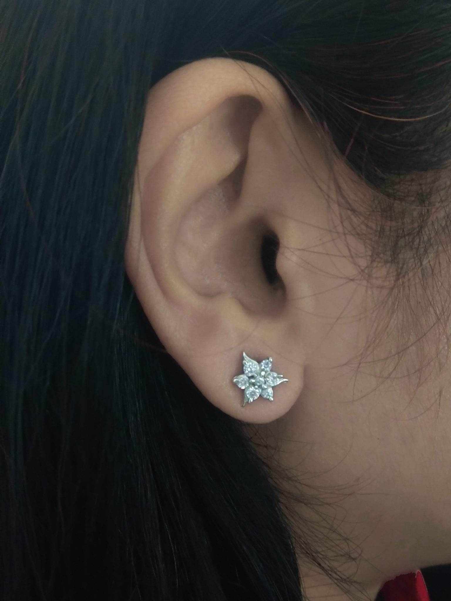 Kalinga Ashok 10mm Gold Ball Stud Earrings Gem O Sparkle 925