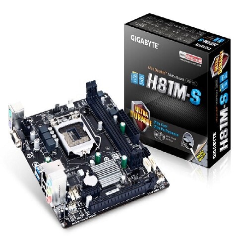 GIGABYTE H81M S LGA 1150 Ultra Durable Motherboard in Mumbai at