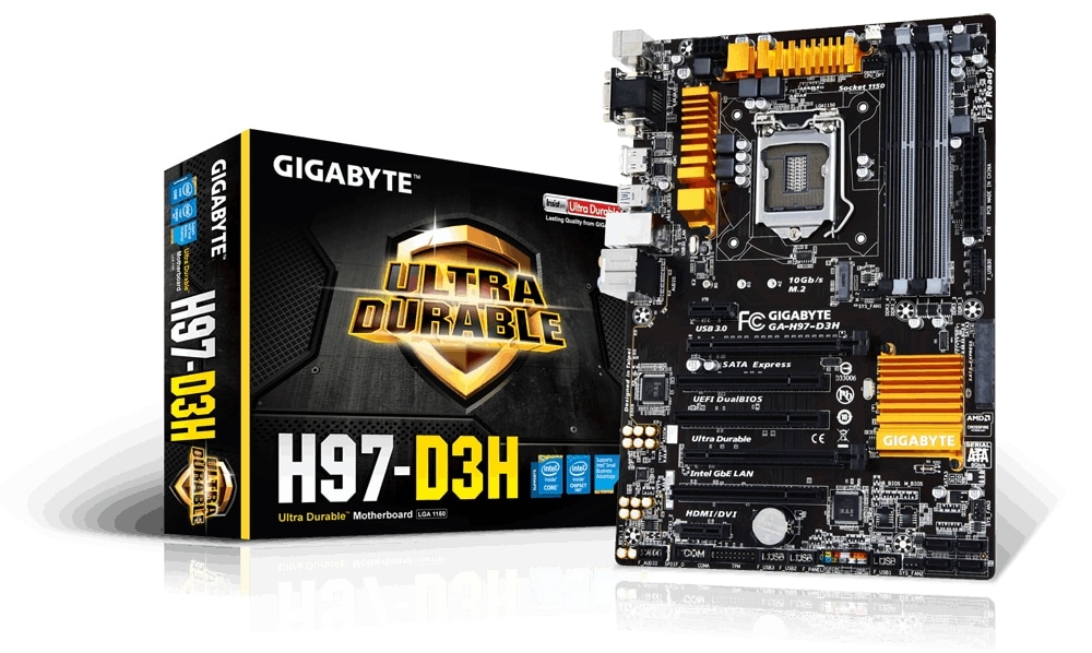 GIGABYTE Ultra Durable Series Computer Motherboard [GA H97 D3H