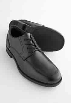 Boy's Leather School Formal Shoes Black 24 in Delhi at ₹ 80