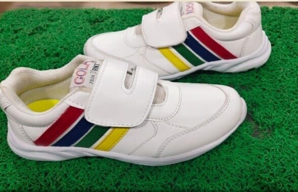 Girl's School White Designer Shoes RNT Sports in Delhi at ₹ 355