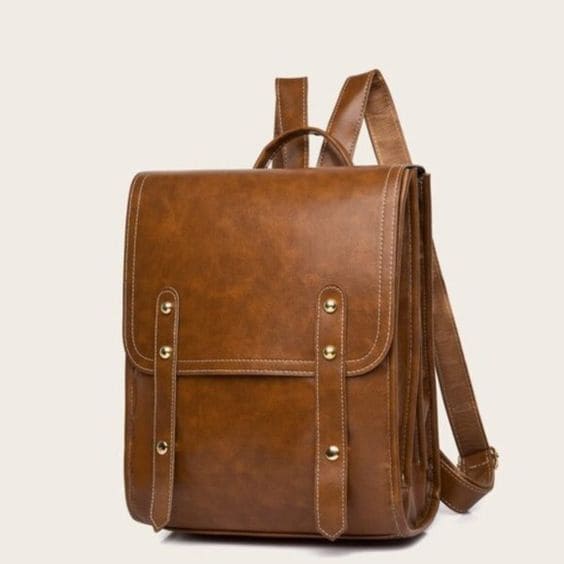 Girls Leather Brown School Bag in Lucknow at ₹ 200 ₹ 600 Pc