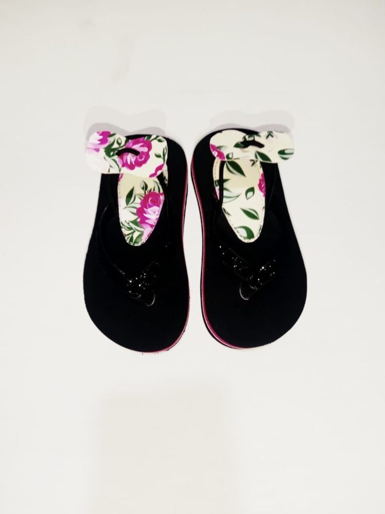 Girls Floral Slippers for Kids in Delhi at ₹ 85 Pr by Adalite