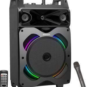 Gizmore GIZ WHEELZ T5000 50 W Bluetooth Tower Speaker Black in