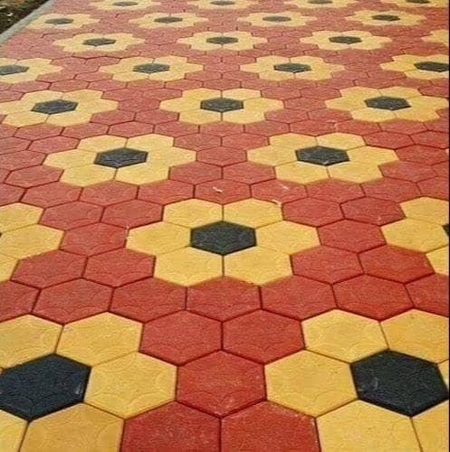Triple Eye Interlocking Paver Block