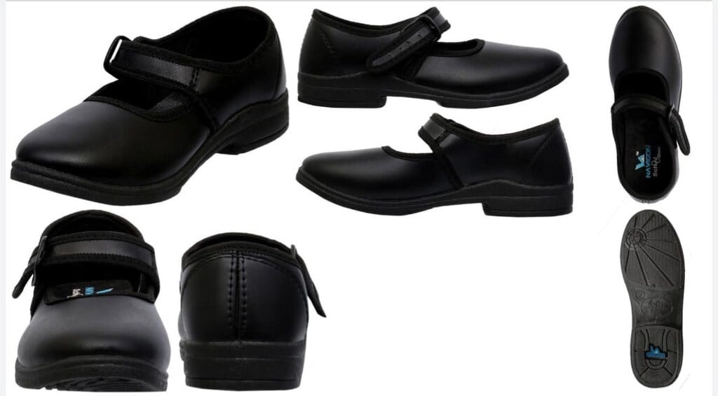 Glite 02 Black School Shoes in Ratnagiri at ₹ 100 Pr by Navigon - Main Image