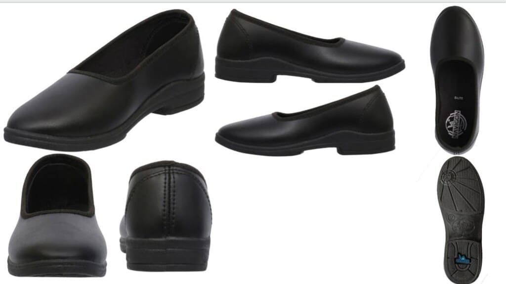 Glite 03 Black School Shoes in Ratnagiri at ₹ 309 Pr by Navigon - Main Image