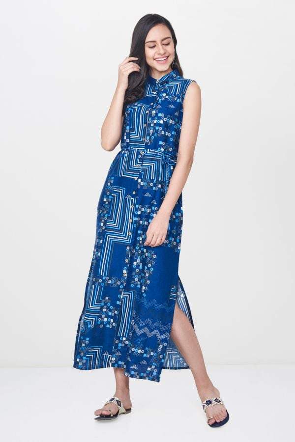 knee length dresses for ladies Tiered Layered Maxi Dress main image 1