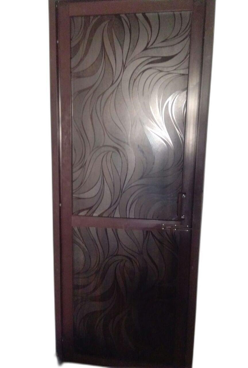 Glossy Aluminium Bathroom Door, DesignPattern: Printed in Nanded at ₹ 300   Sq.ft by Shivkrupa Aluminum - Justdial