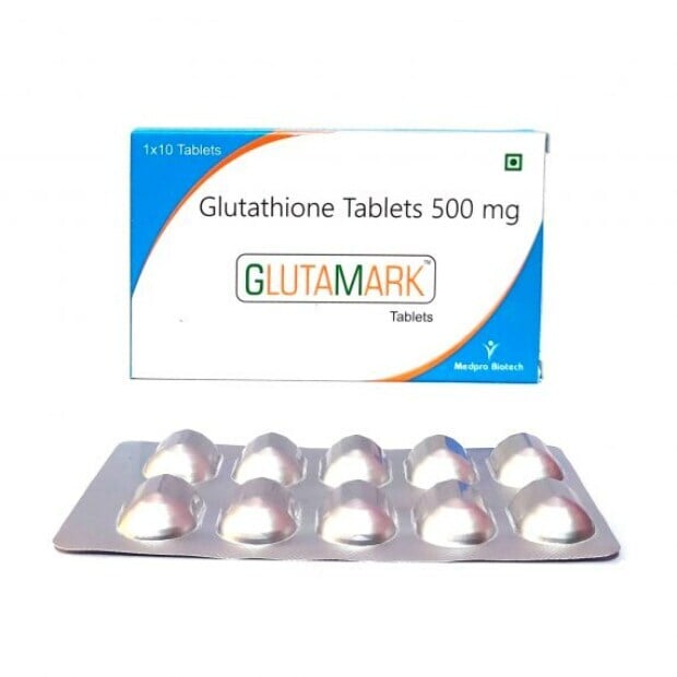 gluta glutathione 500mg Glutamark Tablets (Pack Of 30 Tablets) in Lucknow at ₹ 1,549 / Pc by Medpro Biotech Select Package:Pack of Four copper peptides Double Strength Glutathione 1000mg