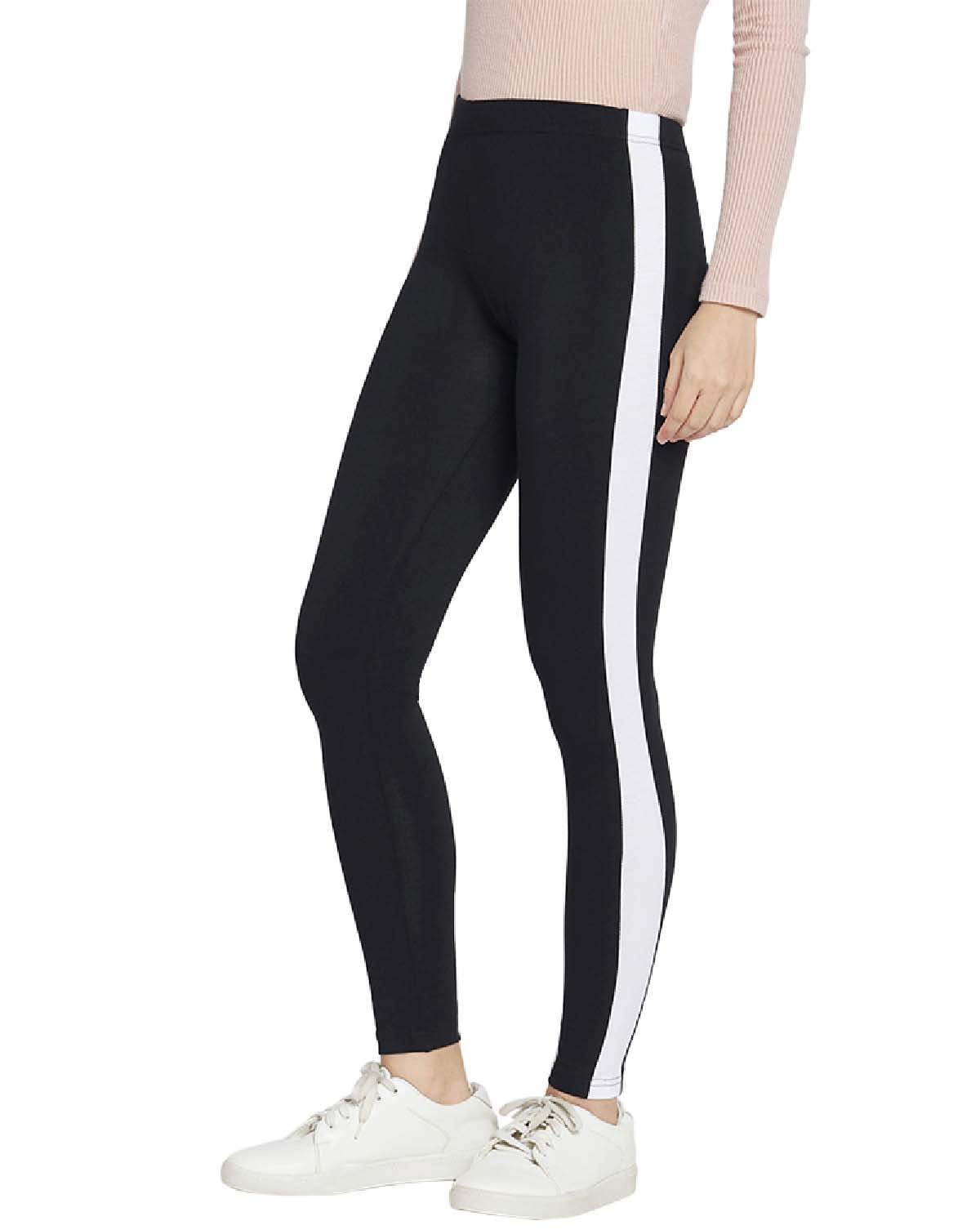 Go Colors Jogging Pants With Stripes Go Colors Leggings With