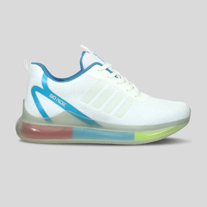 Go Ride Booster Sports Shoe For Men White (6 To 10) in Jalandhar