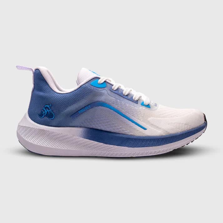 Go Ride Praise Running Shoe White And Blue Size: in Jalandhar at