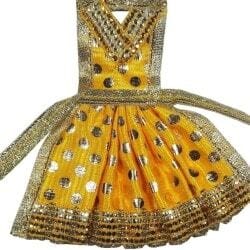 Cotton God Idol Dress (Yellow) in Delhi at  200 -  400 / Set by Om Sai  Factory - Justdial