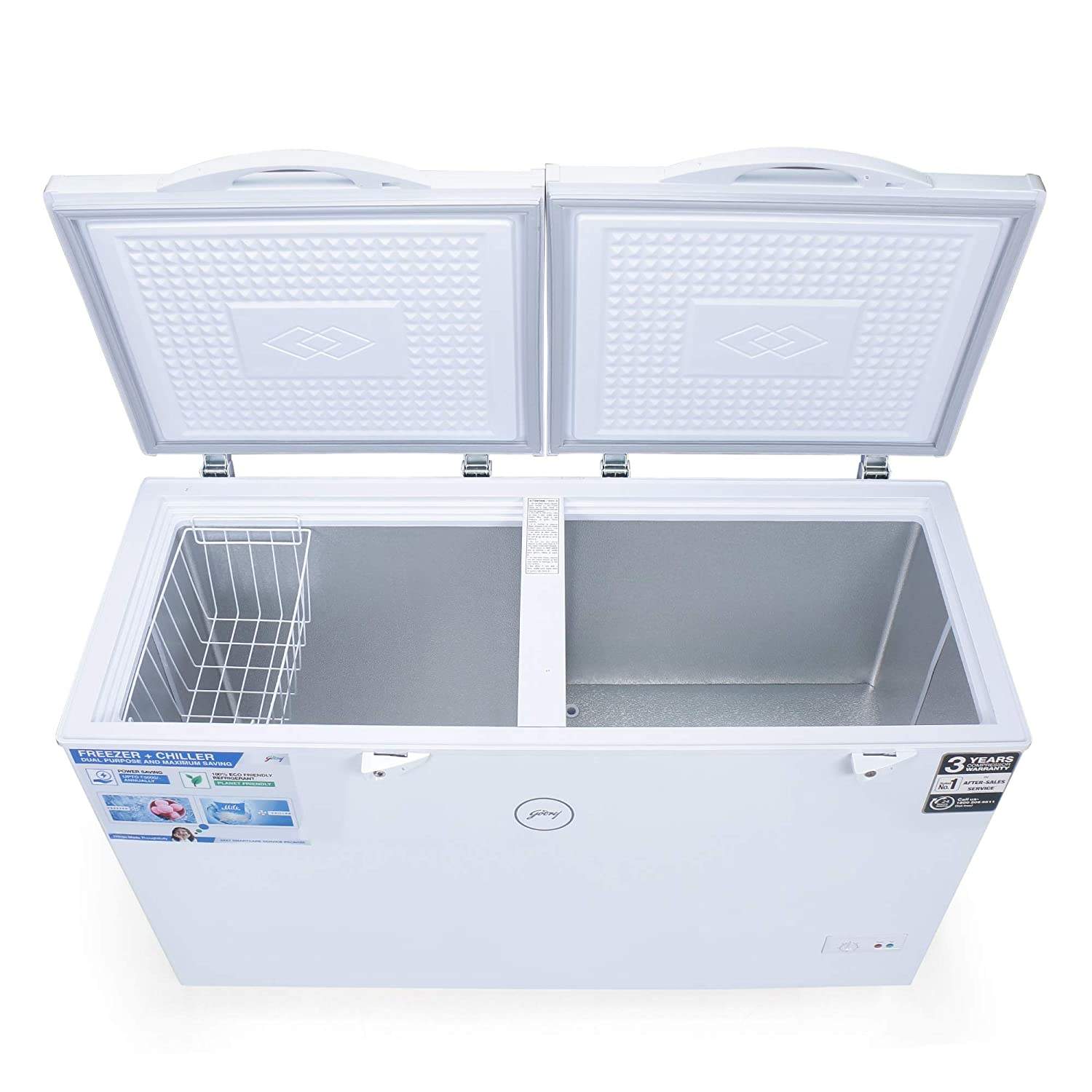 Godrej 340 L Freezer (Dh Gchfc 340 R2Dxc Rw, White) in Delhi at